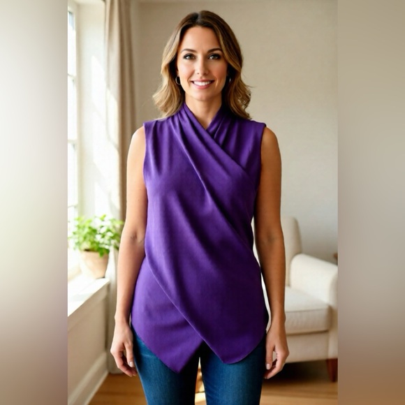 Lauren Ralph Lauren Tops - NWOT Lauren Ralph Lauren Women's Sleeveless Top Size S Purple